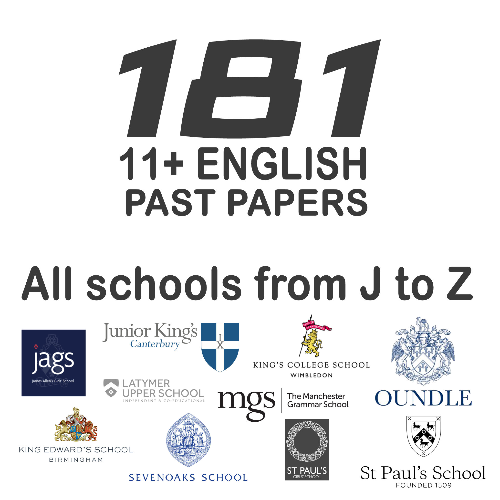 181 English 11+ Papers